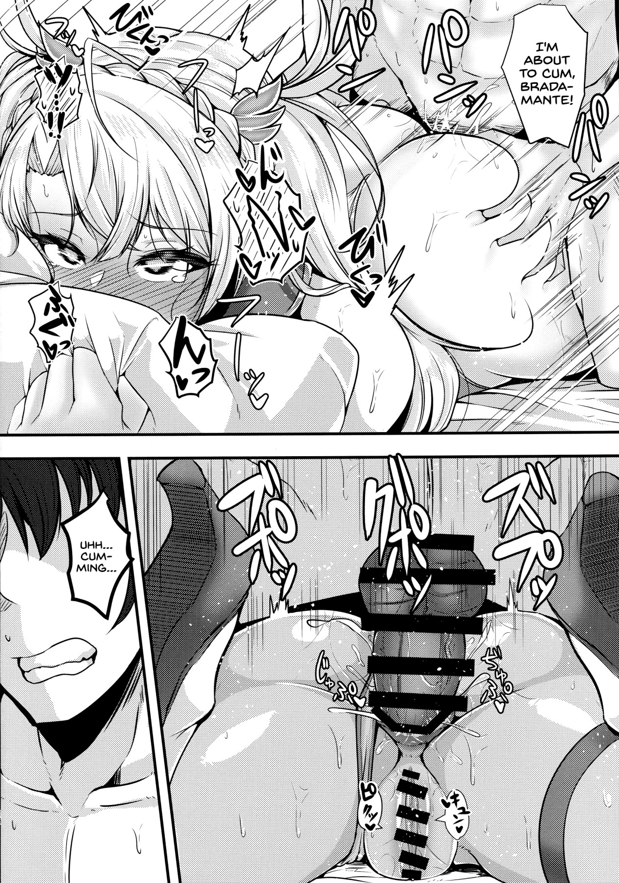 Hentai Manga Comic-A Book Where Bradamante Helps You Get Off With Her Ass-Read-17